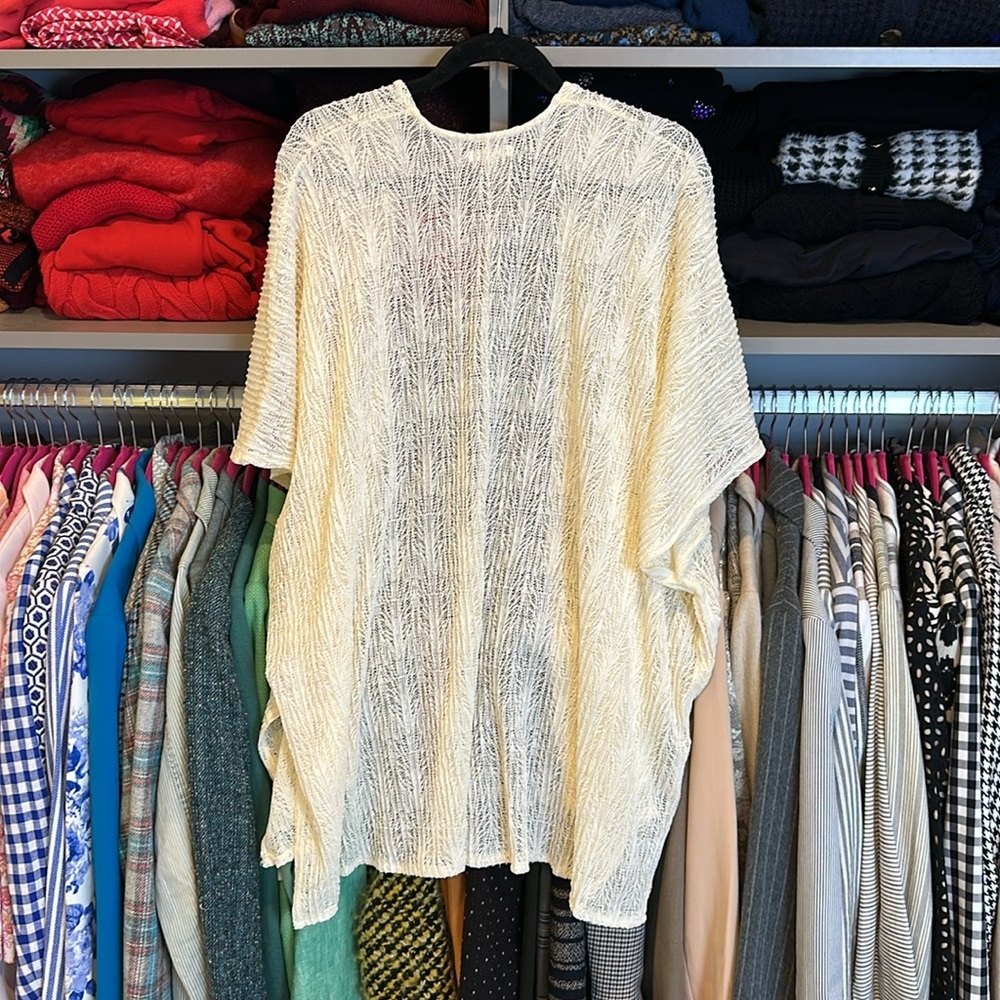 Maurices Cream Open-Front Jacket - image 3